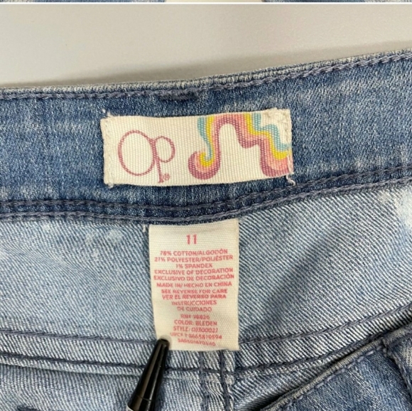 Op Ocean Pacific Splatter skinny jeans - Picture 5 of 7